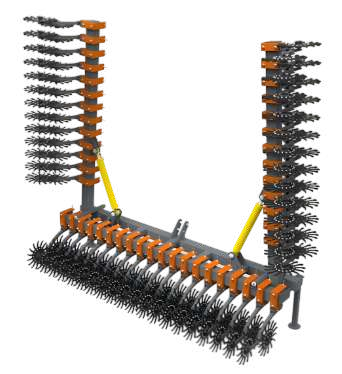 Борона мотыга ротационная БМНР/БМГР