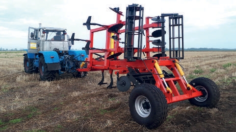 Культиватор стерневой КР со срезным болтом