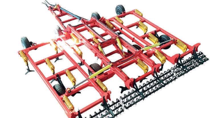 Культиватор стерневой тяжелый КСТ с пружинной защитой