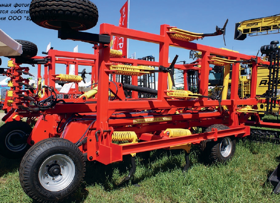 Культиватор стерневой тяжелый КСТ с пружинной защитой