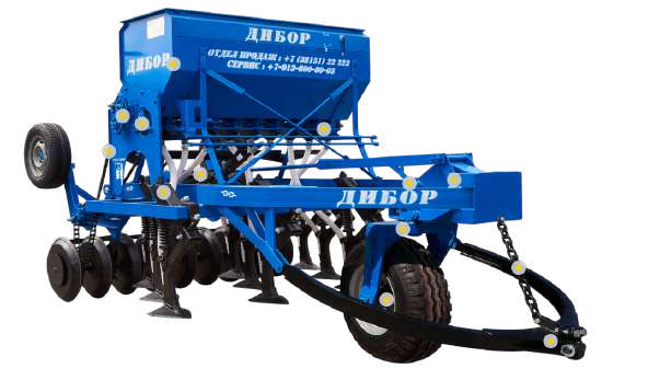 Сеялка-культиватор прицепная СКП-2,1 Дибор