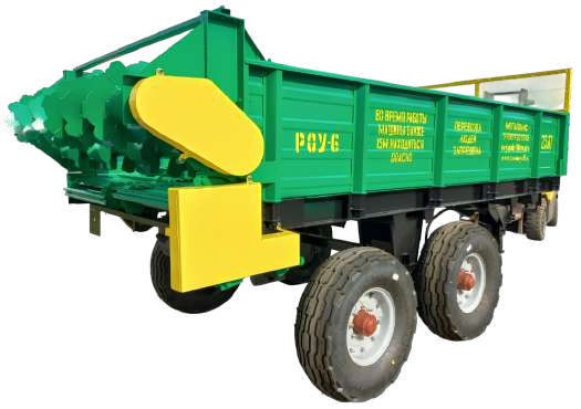 Машина для внесения органических удобрений РОУ-6