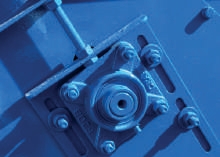 Скребковый погрузчик зернометатель ПЗ 50/ПЗМ 110/ПЗМ 170