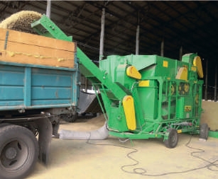 Очиститель зерна фракционный стационарный ОЗФ 25/50/80