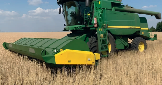 Жатка очесывающего типа двухбарабанная «Славянка» УАС 6/7/9