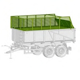 Полуприцепы тракторные 2ПСТ 6/6,5/9/10/12